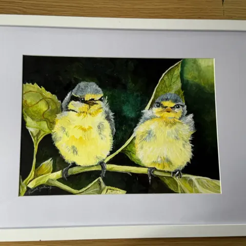Fledglings - original artwork by Hannah Louise Farthing